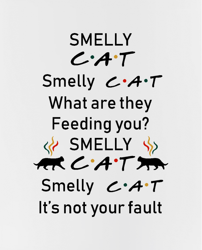 puodelis Smelly cat